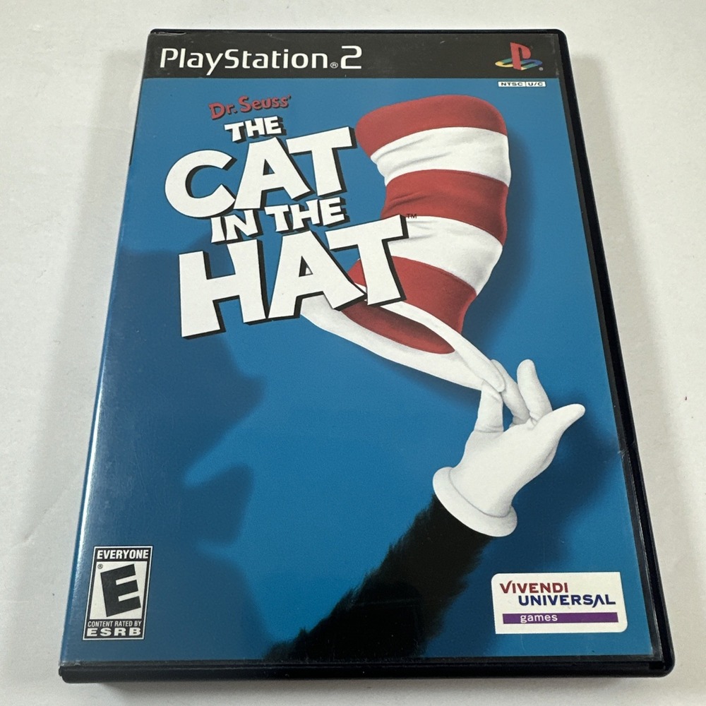Dr Seuss The Cat in the Hat Sony PlayStation 2 Everyone 2003 Used